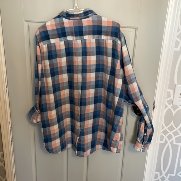 Blue pink Tommy Hilfiger casual shirt - Picture 2 of 4